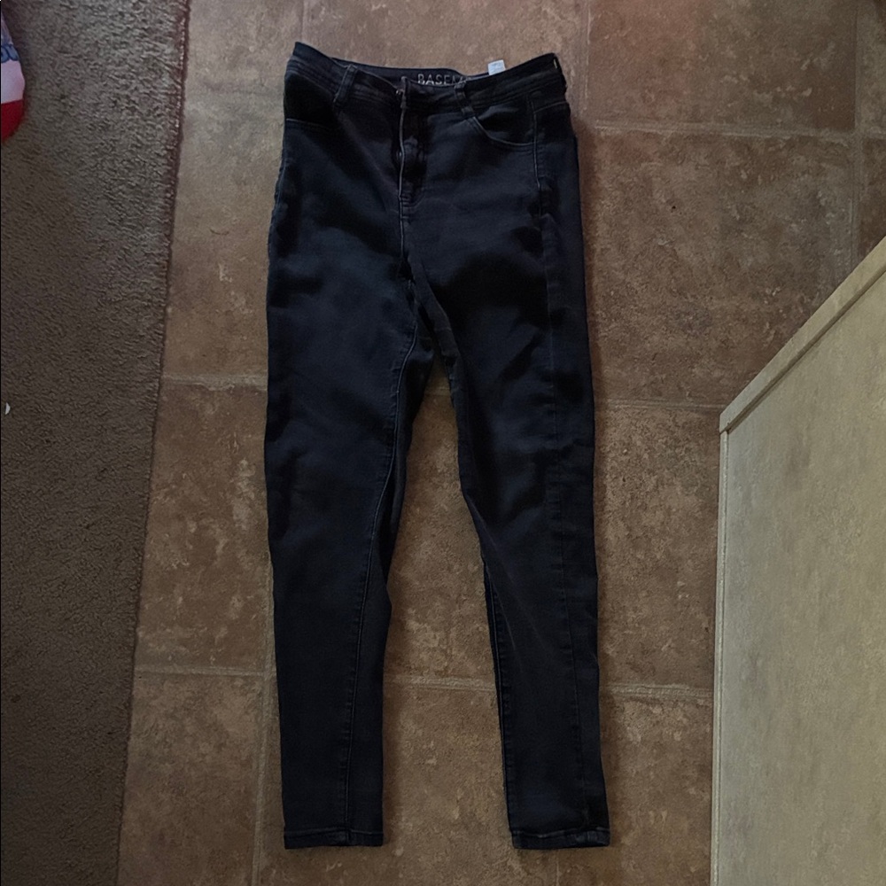 Women's basement high waist jeans